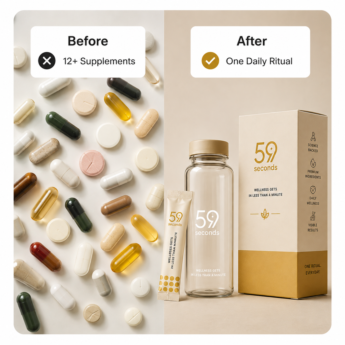 Replace the Supplement Shelf.